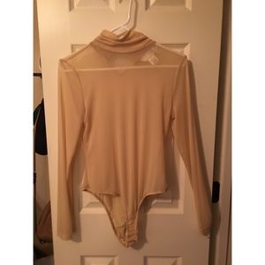 Sheer Tan Bodysuit